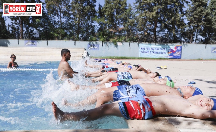 Aydın Büyükşehir Belediyesi’nin yüzme kursları başladı