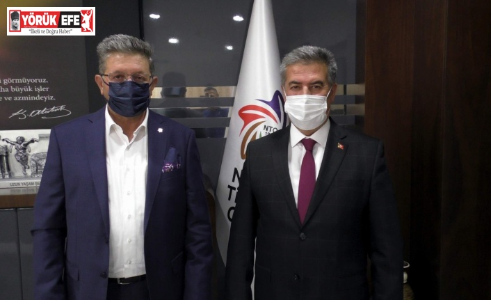 Başkan Erol, Nazilli Ticaret Odası Başkanı Arslan ile görüştü