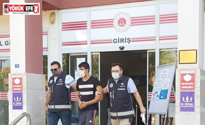 Beş ayrı evden hırsızlık yapan şahıs tutuklandı