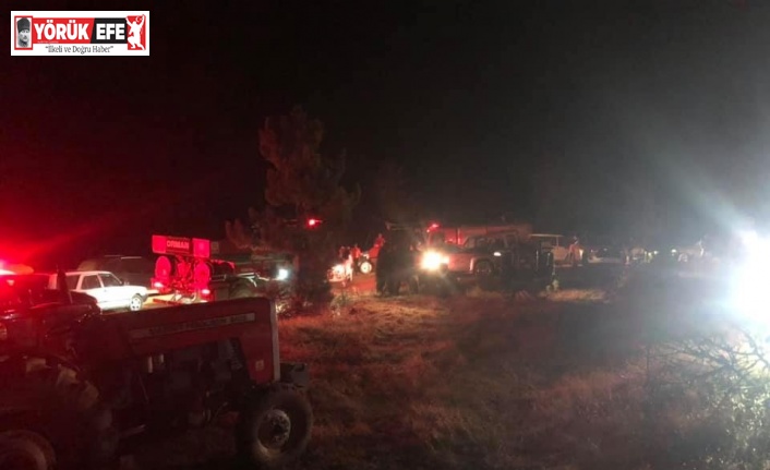 Buharkent’teki yangın büyümeden söndürüldü