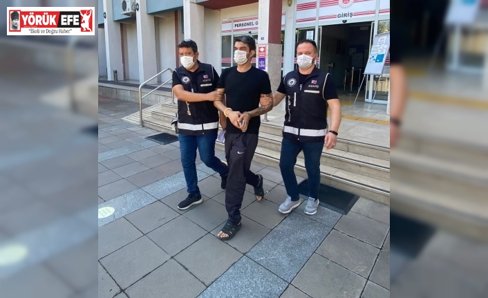 Cinayetten aranıyordu, yakalandı