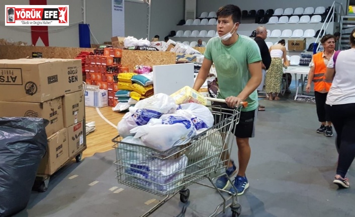 Didim Belediyesi Destek Tırı Marmaris’te