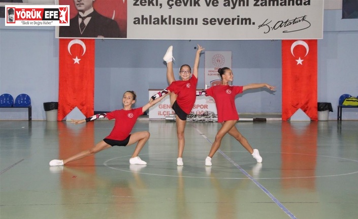 Didimli jimnastikçiler uluslararası şampiyonaya katılacak