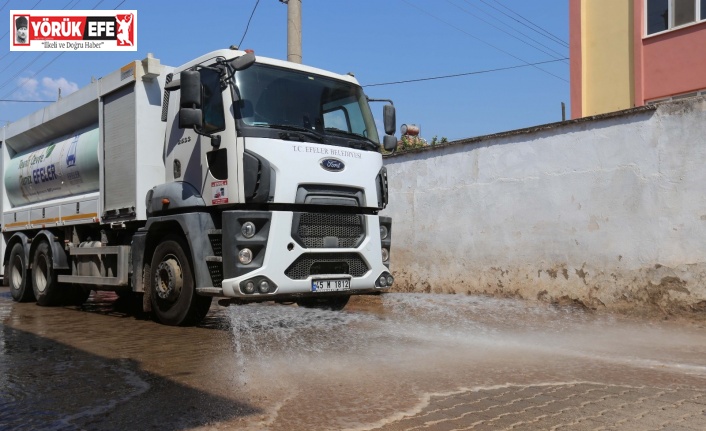 Efeler Belediyesi Kuyulu’yu pırıl pırıl yaptı