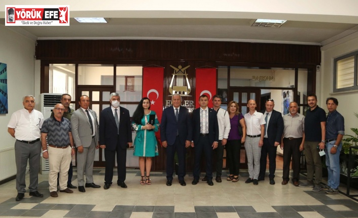 Efeler Belediyesi’ne Ukraynalı kardeş