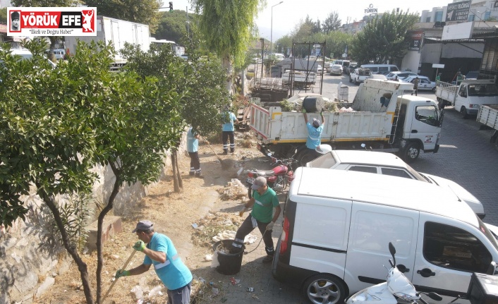 Efeler’de temizlik çalışmaları sanayi sitesiyle devam etti