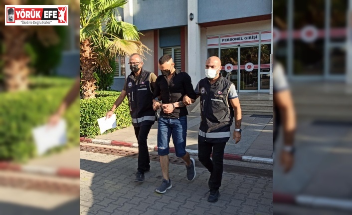 Gaspçı Nazilli polisinden kaçamadı