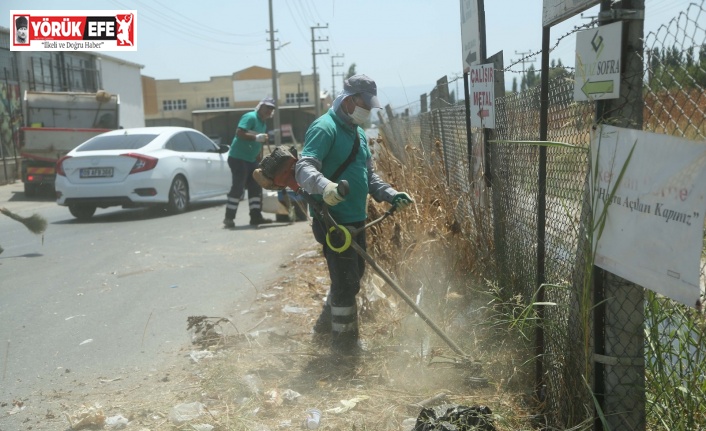 Gıda Çarşı’nda temizlik ve bakım çalışması yapıldı