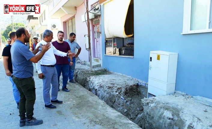 Koçarlı’da enerji nakil hattı komple yenileniyor