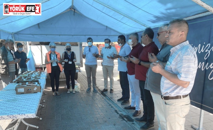 Kuşadası Belediyesi görev şehitlerini unutmadı