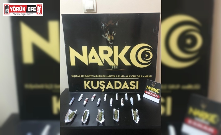Kuşadası’nda uyuşturucu operasyonu: 2 kişi gözaltına alındı