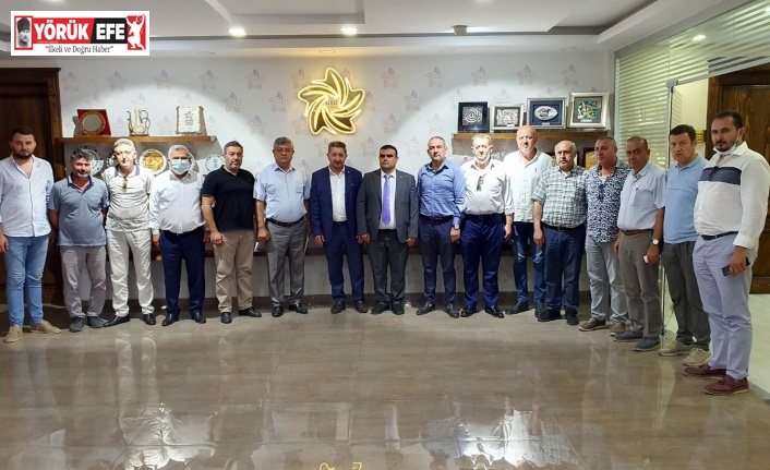 Milletvekili Posacı, Nazilli Ticaret Odası Başkanı yöneticileri ile görüştü