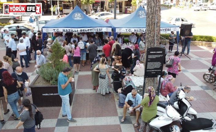Nazilli Belediyesi’nden 5 bin kişiye aşure hayrı