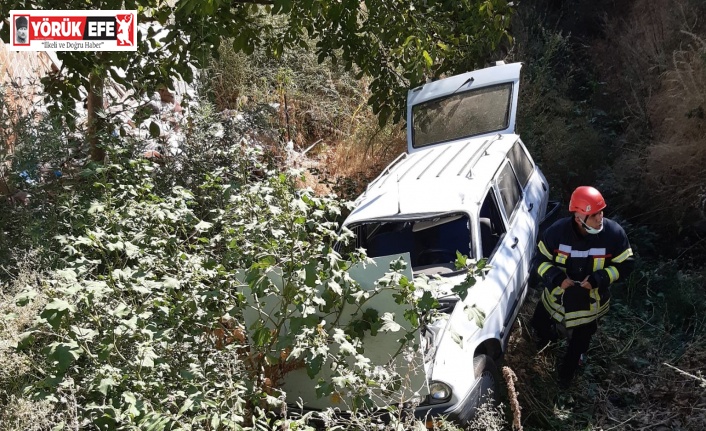 Otomobil uçuruma uçtu: 7 yaralı