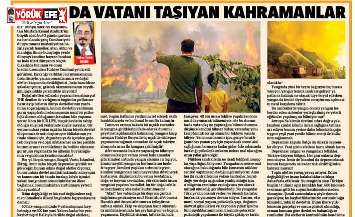 SIRTINDA VATANI TAŞIYAN KAHRAMANLAR