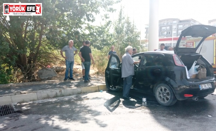 Söke’deki kaza ucuz atlatıldı