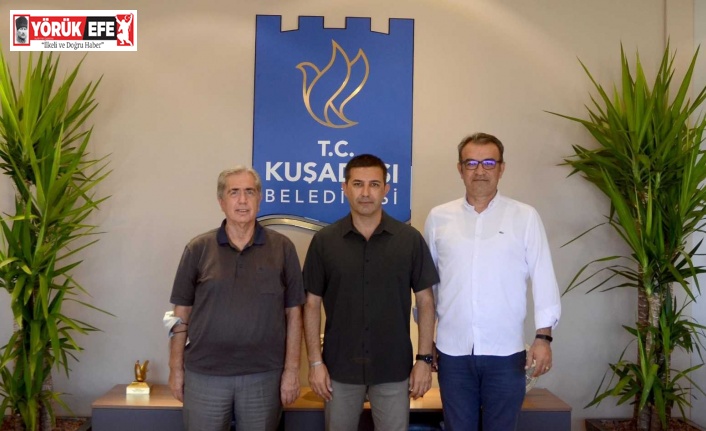 Aydın ASKF Başkanı Kaplan, Başkan Günel ile görüştü