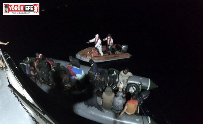 Aydın’da 23 düzensiz göçmen kurtarıldı