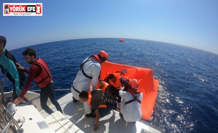 Aydın’da 39 düzensiz göçmen kurtarıldı