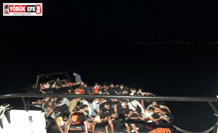 Aydın’da 83 düzensiz göçmen kurtarıldı