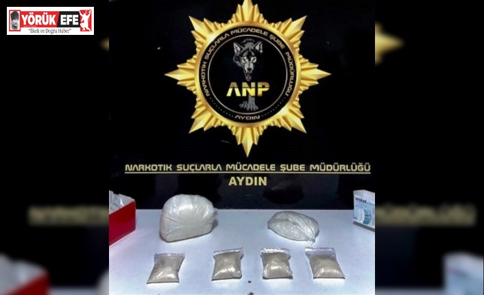 Aydın’da bir haftada 3 kilo uyuşturucu madde ele geçirildi