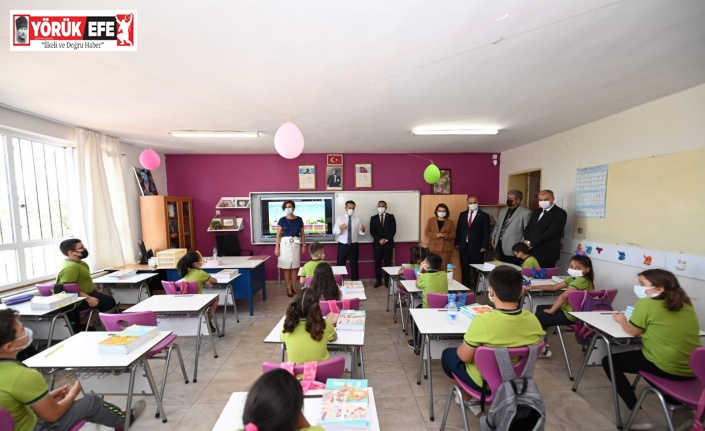Aydın’da ilk ders zili çaldı, 177 bin öğrenci ders başı yaptı
