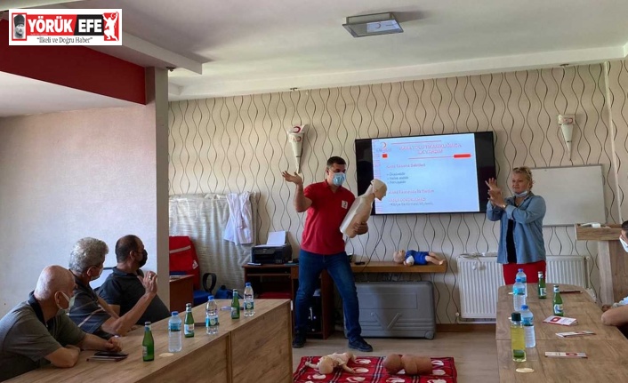 Aydın’da işitme engelli bireylere ’ilk yardım’ eğitimi verildi