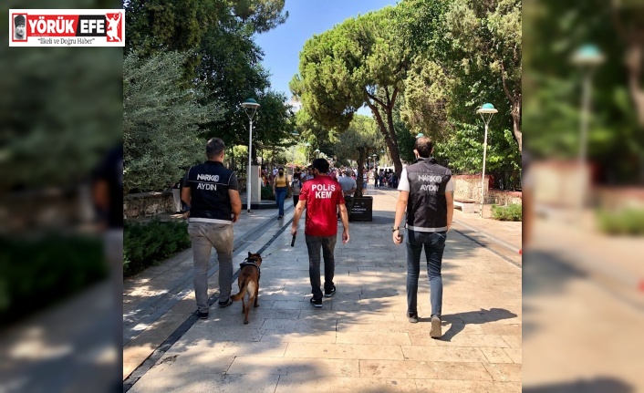 Aydın’da narkotik polisi okul çevresinde göz açtırmıyor