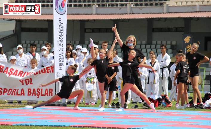 Aydın’da spor haftası coşkuyla başladı