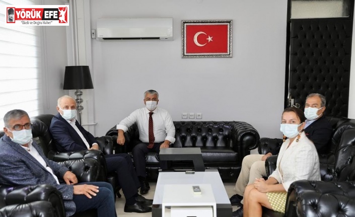 Başkan Atabay Kaymakam Yiğit’e ’hayırlı olsun’ dileklerini iletti