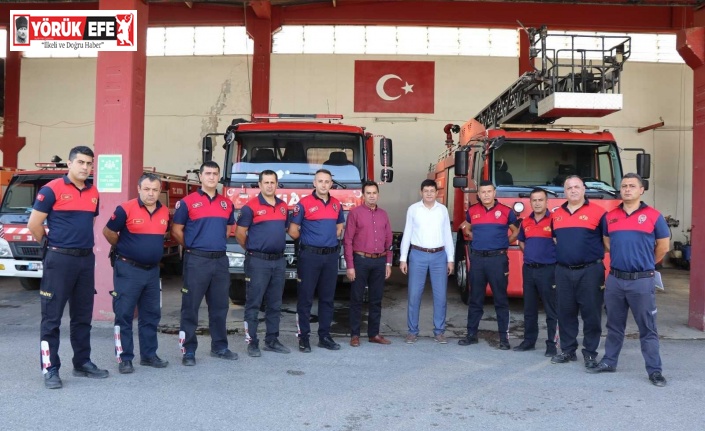 Başkan Özcan İtfaiye Haftası’nı kutladı