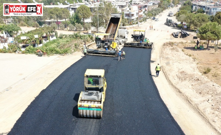 Büyükşehir, yol çalışmalarında hız kesmiyor