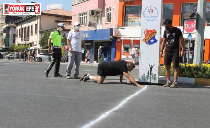 Fenalaşan ve yarışmayı emekleyerek kazanan koşucu, sağlığına kavuştu