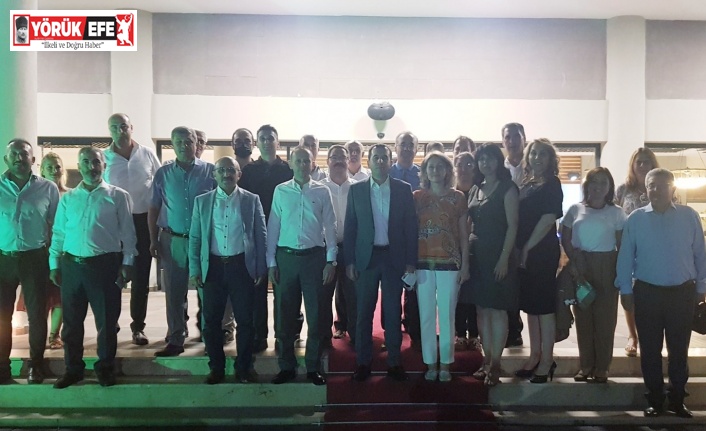 Germencik Kaymakamı Işık için veda yemeği düzenlendi