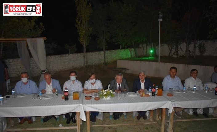 Kaymakam Soley için veda yemeği düzenlendi