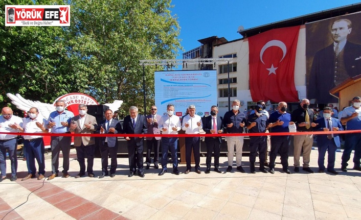 Kaymakam Soley’in projeleri Vali Aksoy tarafından hizmete açıldı