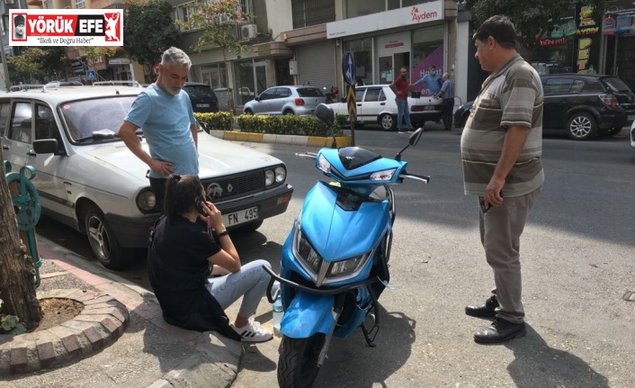 Kendisine değil, motoruna ağladı