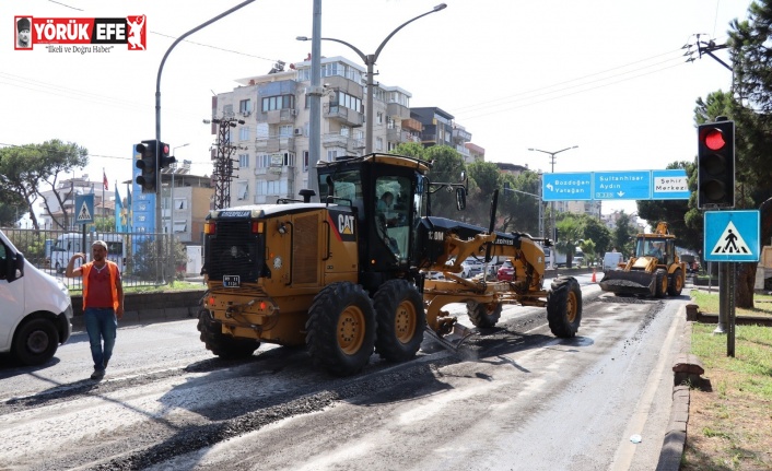 Nazilli Belediyesi, karayolları ekipleri ile ortak çalışma gerçekleştirdi