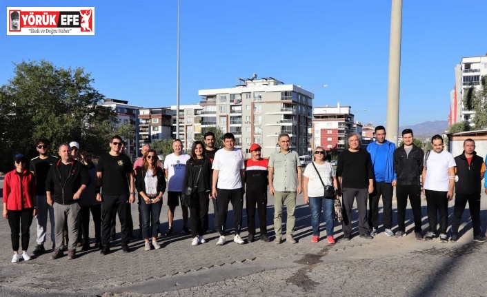 Nazilli’de Avrupa Hareketlilik Haftası kapsamında sağlık için yürüdüler