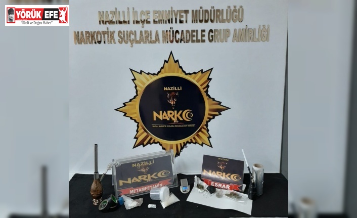 Nazilli’de uyuşturucu operasyonu