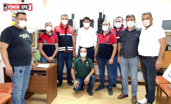 Nazillili amatör telsizciler afetlere hazır