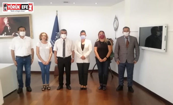 Otizm Derneği yöneticileri Başkan Çerçioğlu ile görüştü