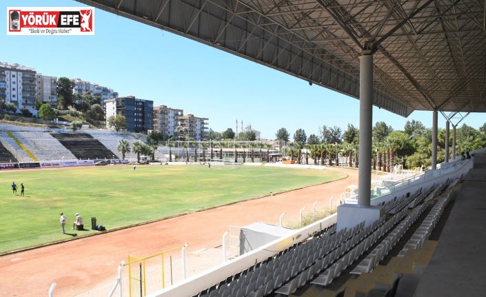 Özer Türk Stadı Kuşadasıspor’un ilk maçına hazır