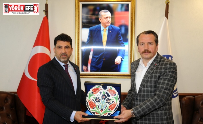 Rektör Aldemir, Memur-Sen Genel Başkanı Yalçın’ı ağırladı