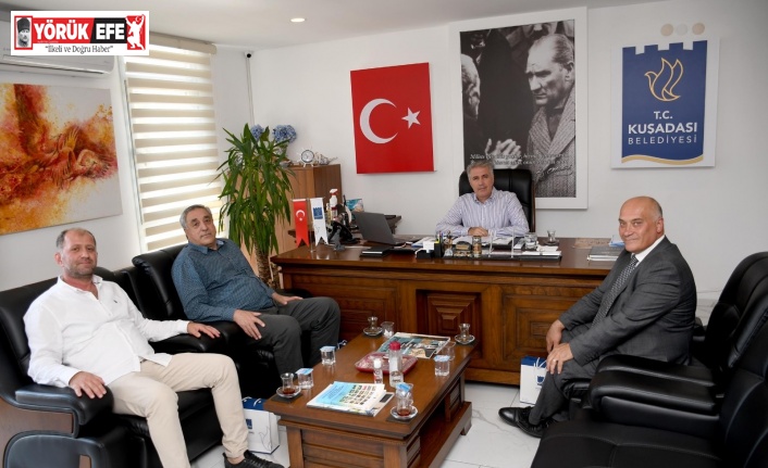 Tuzlukçu Ve Han Belediye Başkanları Kuşadası’na geldi