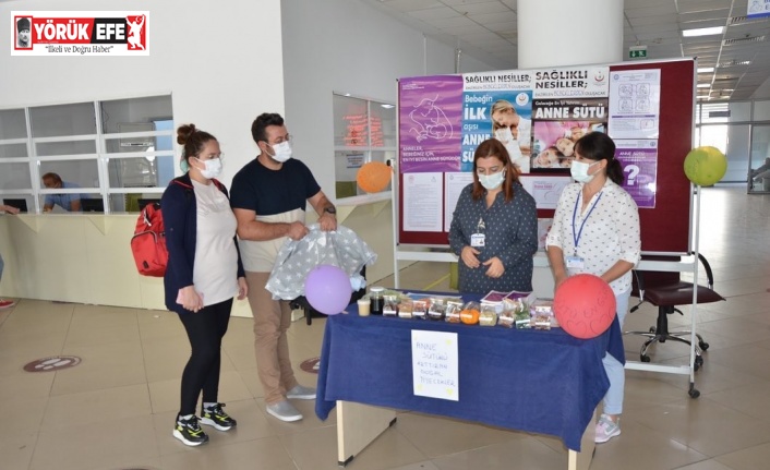 ADÜ Hastanesi’nde ’Emzirme Haftası’ dolayısıyla stant açıldı