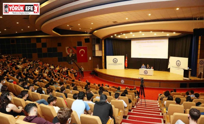 ADÜ Rektörü Spor Bilimleri öğrencileri ile bir araya geldi