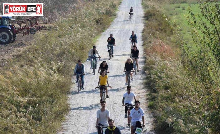ADÜ Yenipazar MYO öğrencileri bisiklet turu yaptı