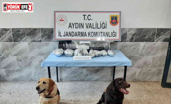 Aydın’da 3 buçuk kilogram uyuşturucu ele geçirildi