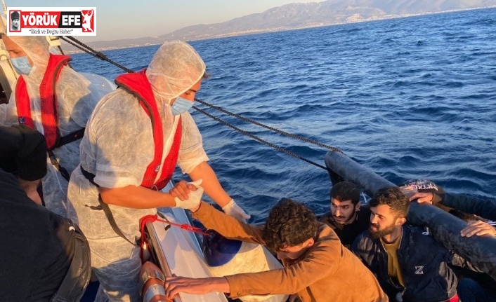 Aydın’da 67 düzensiz göçmen kurtarıldı